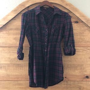 Plaid Button Down Shirt